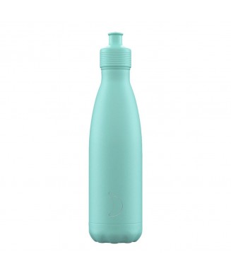 CHILLYS ΘΕΡΜΟΣ 500ml SPORTS PASTEL GREEN