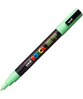 POSCA ΜΑΡΚΑΔΟΡΟΣ ΣΧΕΔΙΟΥ 0.9-1.3mm LIGHT GREEN PC-3M