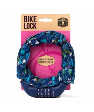 LEGΑΜΙ BIKE LOCK FLORAL BIL0003