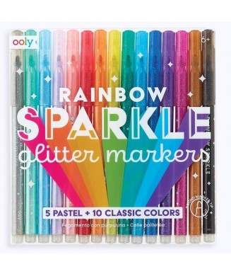 OOLY SPARKLE GLITTER MARKERS 15 ΤΕΜ. 130-063