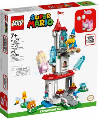 LEGO 71407 SUPER MARIO CAT PEACH SUIT FROZEN