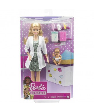 MATTEL BARBIE ΓΙΑΤΡΟΣ ΓΙΑ ΜΩΡΑΚΙΑ GVK03