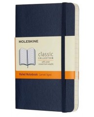 MOLESKINE ΣΗΜΕΙΩΜΑΤΑΡΙΟ RULED P SOFT CLASSIC SAPPHIRE BLUE