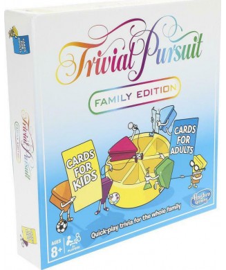 HASBRO ΕΠΙΤΡΑΠΕΖΙΟ TRIVIAL PURSUIT FAMILY E1921