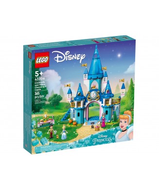 LEGO 43206 DISNEY CINDERELLA AND PRINCE CHARMINGS CASTLE