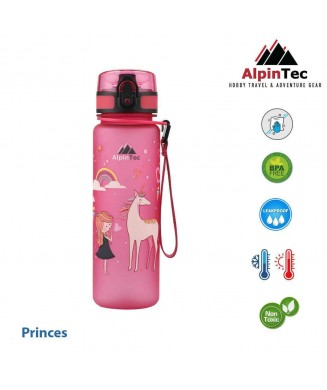 ALPINTEC ΠΑΓΟΥΡΙ BPA FREE 500ml PINK PRINCESS C-500PK-PR