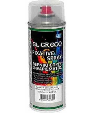 EL GRECO ΣΠΡΕΥ FIXATIVE 400ml MAT 78.601.400