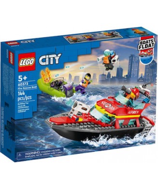 LEGO 60373 CITY FIRE RESCUE BOAT