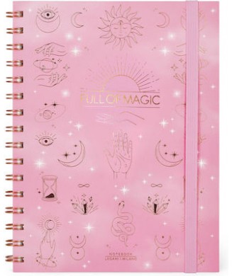 LEGAMI NOTEBOOK ΣΠΙΡΑΛ LARGE 16χ21 LINED MAGIC A5NOTS0037