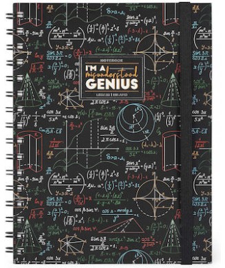 LEGAMI NOTEBOOK ΣΠΙΡΑΛ LARGE 16χ21 LINED GENIUS A5NOTS0038