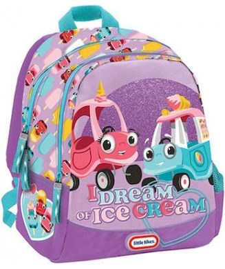 GRAFFITI ΤΣΑΝΤΑ ΠΛΑΤΗΣ ΝΗΠΙΟΥ LITTLE TIKES LILA 236294