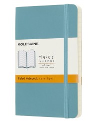 MOLESKINE ΣΗΜΕΙΩΜΑΤΑΡΙΟ RULED P SOFT CLASSIC REEF BLUE