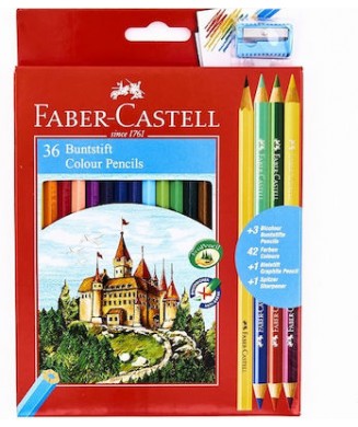 FABER-CASTELL ΞΥΛΟΜΠΟΓΙΕΣ ΚΑΣΤΡΟ 36 ΤΕΜ. 110336