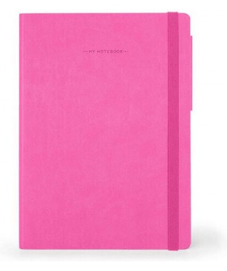 LEGAMI NOTEBOOK 17χ24 LARGE PLAIN PINK MYNOT0248