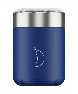 CHILLYS FOOD POT 500ml MATTE BLUE