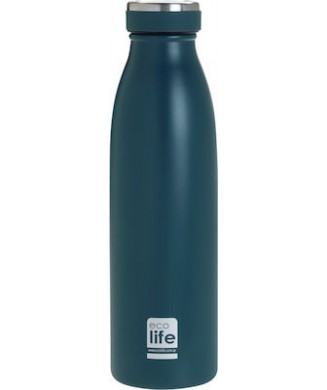 ECOLIFE ΜΠΟΥΚΑΛΙ ΘΕΡΜΟΣ 500ml BLUE SLIM