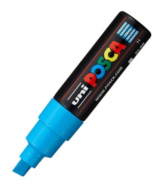 POSCA ΜΑΡΚΑΔΟΡΟΣ ΣΧΕΔΙΟΥ 8.0mm TURQUOISE PC-8Κ