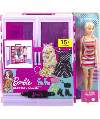 MATTEL BARBIE ΝΤΟΥΛΑΠΑ ΜΕ ΚΟΥΚΛΑ HJL66