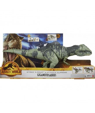 MATTEL JURASSIC WORLD GIGANOTOSAURUS GYC94