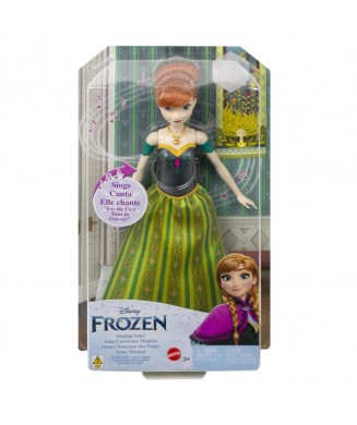 MATTEL ΚΟΥΚΛΑ DISNEY FROZEN SINGING ANNA HLW56