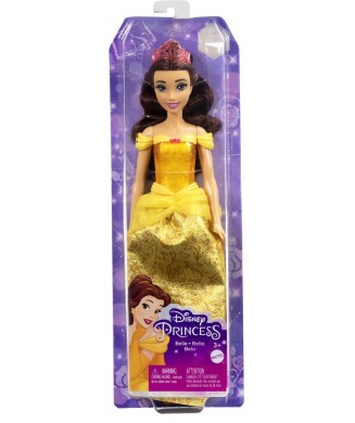 MATTEL ΚΟΥΚΛΑ DISNEY PRINCESS BELLE HLW11