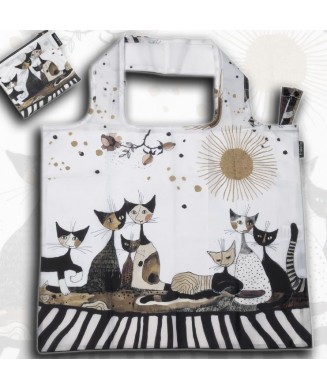 FRIDOLIN ΤΣΑΝΤΑ SHOPPING ECO BAGS ROSINA CATS SERIA 40574