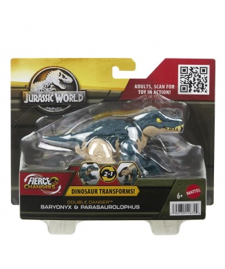 MATTEL JURASSIC WORLD 2 IN 1 BARYONYX HPL09