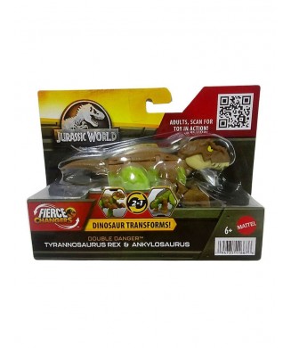 MATTEL JURASSIC WORLD 2 IN 1 TYRANNOSAURUS REX HPL06