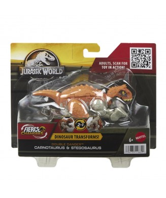 MATTEL JURASSIC WORLD 2 IN 1 CARNOTAURUS HPL07