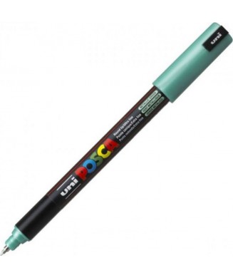 POSCA ΜΑΡΚΑΔΟΡΟΣ ΣΧΕΔΙΟΥ 0.7 METALLIC GREEN PC-1MR