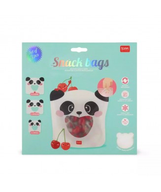 LEGAMI SNACK BAGS 3 ΤΕΜ. PANDA ZB0004