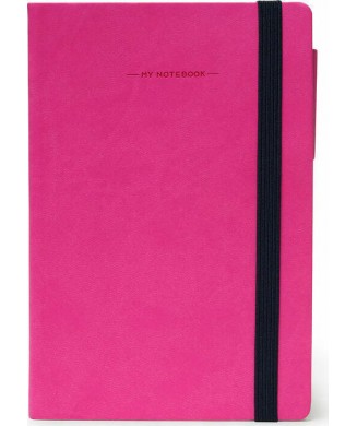 LEGAMI NOTEBOOK 12χ18 MEDIUM DOTTED PINK MYNOT0233