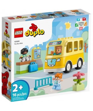 LEGO 10988 DUPLO TOWN ΒΟΛΤΑ ΜΕ ΤΟ ΛΕΩΦΟΡΕΙΟ