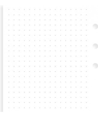 FILOFAX ΑΝΤΑΛΛΑΚΤΙΚΟ PERSONAL WHITE DOTTED 132680