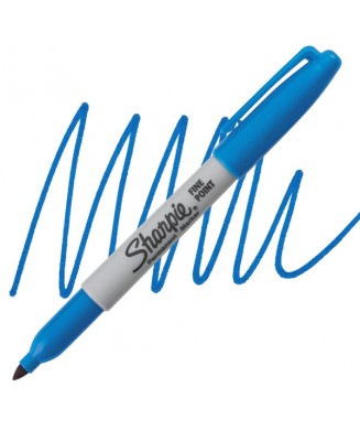 SHARPIE ΜΑΡΚΑΔΟΡΟΙ PERMANENT FINE LIGHT BLUE