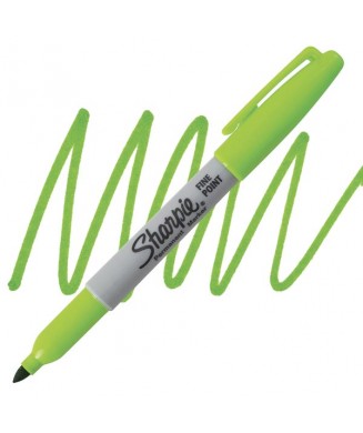 SHARPIE ΜΑΡΚΑΔΟΡΟΙ PERMANENT FINE LIME