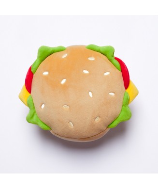 RELAXEAZZZ TRAVEL PILOW   EYE MASK BURGER CUSH257