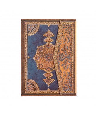 PAPERBLANKS MIDI 12χ18 ΣΗΜΕΙΩΜΑΤΑΡΙΟ SAFAVID INDIGO PB81999