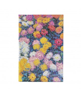 PAPERBLANKS MIDI 12χ18 ΣΗΜΕΙΩΜΑΤΑΡΙΟ MONET CHRYSANTHEMUMS PB97143