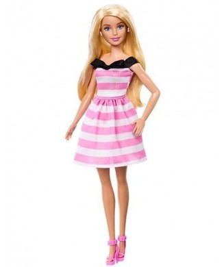 MATTEL BARBIE ΚΟΥΚΛΑ ΡΙΓΕ ΦΟΡΕΜΑ HTH66