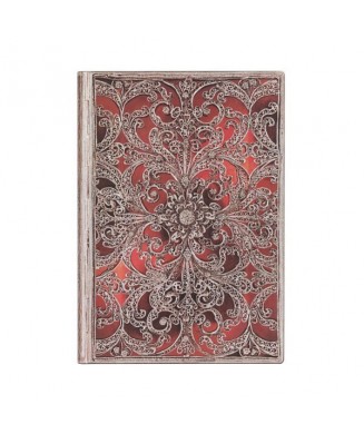 PAPERBLANKS MIDI FLEXIS 12χ18 ΣΗΜΕΙΩΜΑΤΑΡΙΟ GARNET FB94036