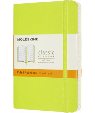 MOLESKINE ΣΗΜΕΙΩΜΑΤΑΡΙΟ POCKET SOFT RULED LEMON