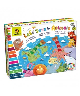 TOY BOX PUZZLE SAVE THE ANIMAL 22938