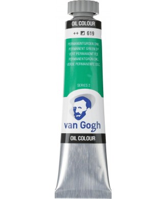 TALENS VAN GOGH OIL 20ml 619 VERT PERMANENT FONCE