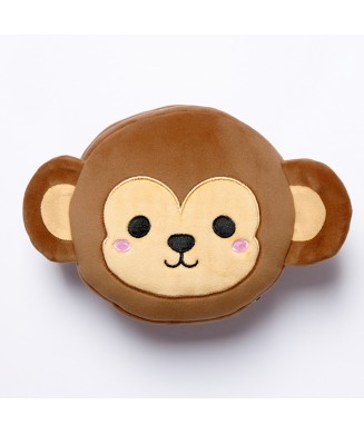 RELAXEAZZZ TRAVEL PILOW   EYE MASK MONKEY CUSH253