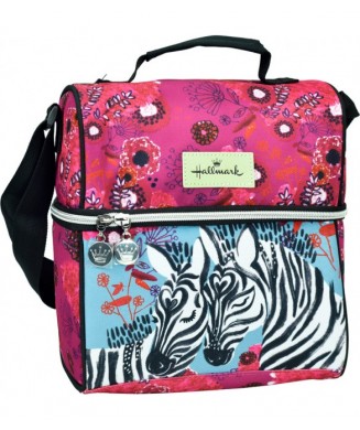 BACK ME UP ΤΣΑΝΤΑΚΙ ΦΑΓΗΤΟΥ HALLMARK LOVE ZEBRA 333-34221