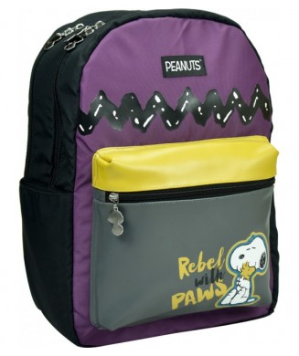 BACK ME UP ΤΣΑΝΤΑ ΠΛΑΤΗΣ 2 ΘΕΣΕΩΝ PEANUTS REBEL 365-07034