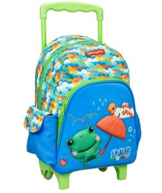 GIM ΤΣΑΝΤΑ TROLLEY ΝΗΠΙΟΥ FISHER-PRICE FROG 349-35073