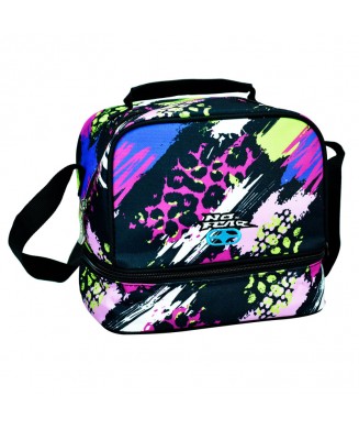 BACK ME UP ΤΣΑΝΤΑΚΙ ΦΑΓΗΤΟΥ NO FEAR FLUO PRINTS 348-31221