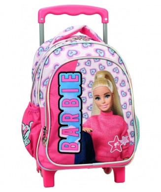 GIM ΤΣΑΝΤΑ TROLLEY ΝΗΠΙΟΥ BARBIE HOLOGRAPHIC 349-86072